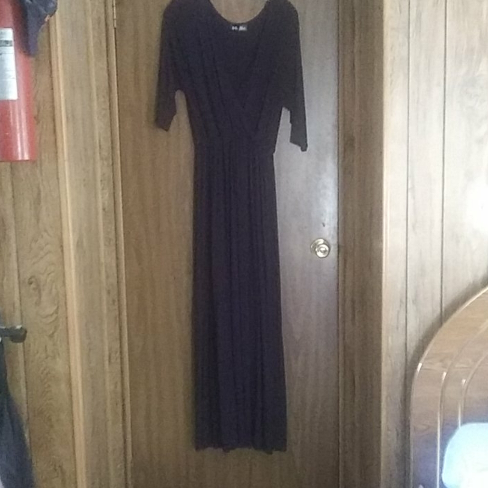 Navy blue dress